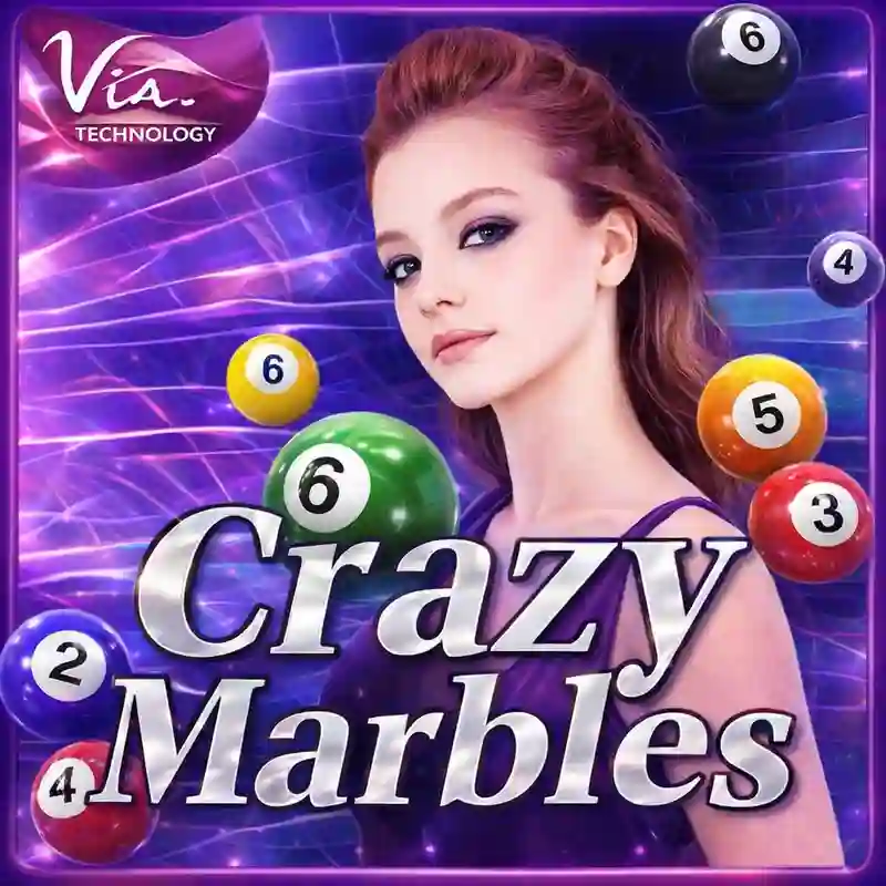 Crazy Marbles casino game interface